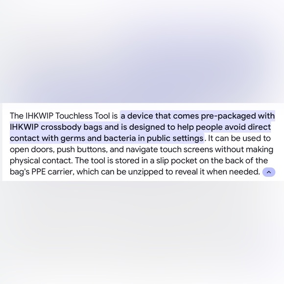 NWT IHKWIP luxury nylon convertible crossbody bag - Picture 11 of 14